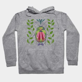 Pretty Insect with Flowers Hoodie